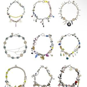 Eclectic Charm Necklace from Small Business “Different Bugs”